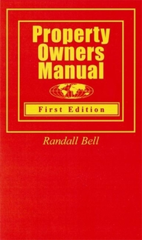 Paperback Property Owners Manual Book