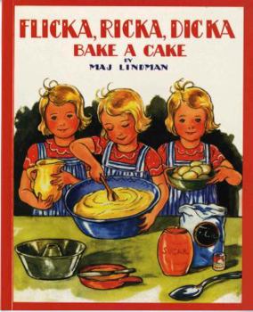 Paperback Flicka, Ricka, Dicka Bake a Cake Book