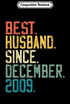 Composition Notebook: Mens Best Husband Since 2017 Wedding Anniversary Gift Journal/Notebook Blank Lined Ruled 6x9 100 Pages