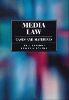 Hardcover Media Law Book