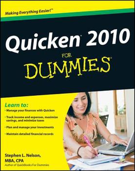 Paperback Quicken 2010 For Dummies Book