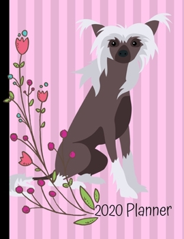 Paperback 2020 Planner: Chinese Crested Dog Pink 2020 Weekly Planner Organizer Dated Calendar And ToDo List Tracker Notebook Book