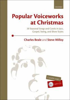 Paperback Popular Voiceworks at Christmas: 20 Seasonal Songs and Carols in Jazz, Gospel, Swing, and Show Styles Book