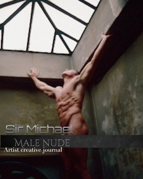 Paperback Iconic Male Nude sir Michael Huhn creative Blank journal: Iconic Male Nude sir Michael Huhn creative journal Book