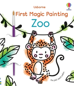 Paperback First Magic Painting Zoo Book