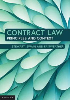 Paperback Contract Law: Principles and Context Book