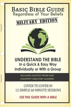 Paperback Basic Bible Guide: Military Edition Book