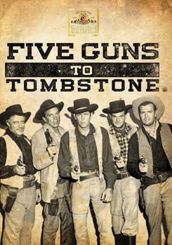 DVD Five Guns To Tombstone Book