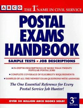Paperback Arco Postal Exams: Sample Tests-Job Descriptions Book