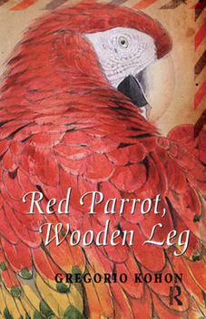 Hardcover Red Parrot, Wooden Leg Book