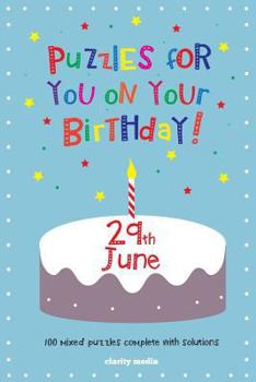 Paperback Puzzles for you on your Birthday - 29th June Book