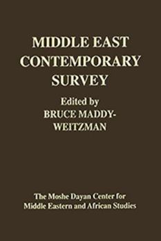 Hardcover Middle East Contemporary Survey: Vol. XXIV 2000 Book