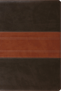 Imitation Leather ESV Study Bible, Personal Size (Trutone, Forest/Tan, Trail Design) Book