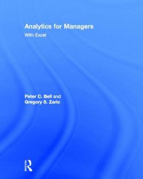 Hardcover Analytics for Managers: With Excel Book