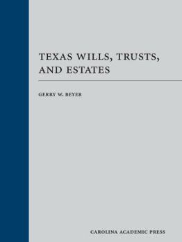 Hardcover Texas Wills, Trusts, and Estates Book
