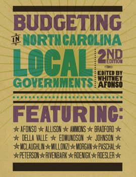 Paperback Budgeting in North Carolina Local Governments Book
