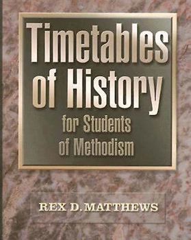 Paperback Timetables of History for Students of Methodism [With CDROM] Book