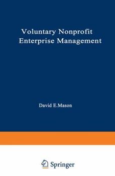 Paperback Voluntary Nonprofit Enterprise Management Book