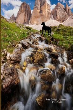 Pet Grief Journal Pit Bull: Guided Prompt Keepsake Workbook