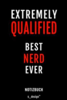 Paperback Notizbuch f?r Nerd: Originelle Geschenk-Idee [120 Seiten liniertes blanko Papier] [German] Book