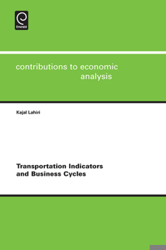 Hardcover Transportation Indicators and Business Cycles Book