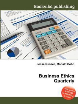 Paperback Business Ethics Quarterly Book