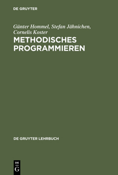 Hardcover Methodisches Programmieren [German] Book