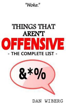 Paperback Things That Aren't Offensive: The Complete List Book