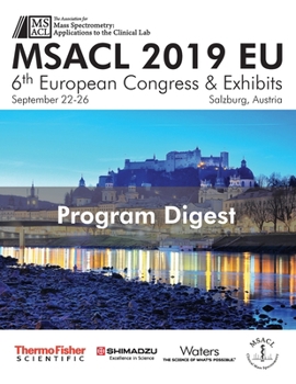 Paperback MSACL 2019 EU Program Digest Book