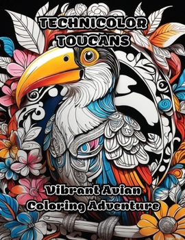 Paperback Technicolor Toucans: Vibrant Avian Coloring Adventure Book