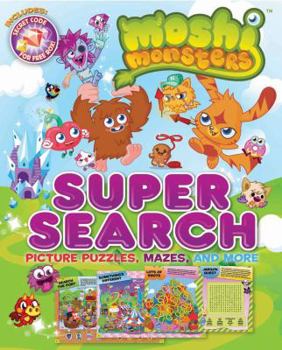 Paperback Moshi Monsters Super Search (1) Book