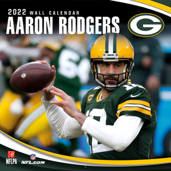 Turner Licensing Aaron Rodgers Green Bay Packers 2022 Player Wall Calendar