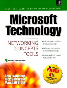 Paperback Microsoft Technology: Networking, Concepts, Tools Book