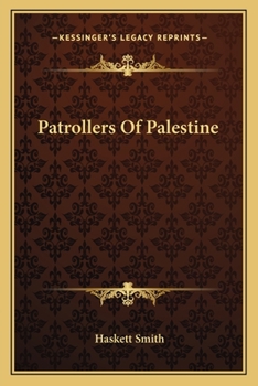 Paperback Patrollers Of Palestine Book