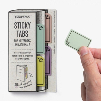 Misc. Bookaroo Sticky Tabs - Pastels Book