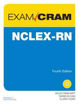 Paperback Nclex-RN Exam Cram [With CDROM] Book