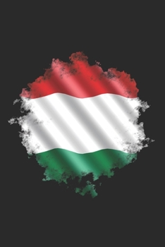 Paperback Hungary Notebook: Hungary Notebook - college book - diary - journal - booklet - memo - composition book - 120 sheets - Dot Grid paper 6x Book