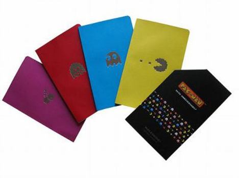 Diary Moleskine Limited Edition: Pac-Man Gift Set Volant Large Book