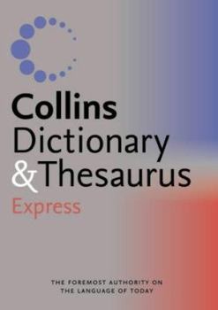 Paperback Collins Express Dictionary and Thesaurus Express Book