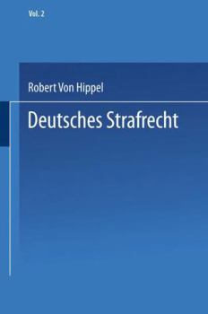 Paperback Deutsches Strafrecht: Band 2 Das Verbrechen. Allgemeine Lehren [German] Book