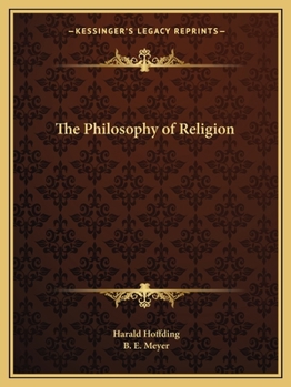 Paperback The Philosophy of Religion Book