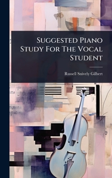 Hardcover Suggested Piano Study For The Vocal Student Book
