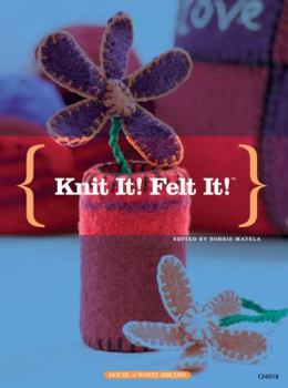 Paperback Knit It! Felt It! Book