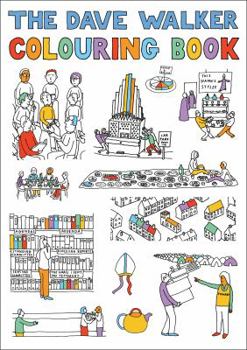 Paperback The Dave Walker Colouring Book