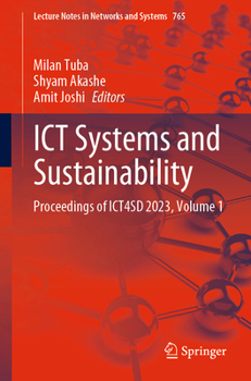 Paperback ICT Systems and Sustainability: Proceedings of Ict4sd 2023, Volume 1 Book