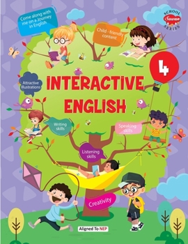 Paperback Interactive English -4 Book