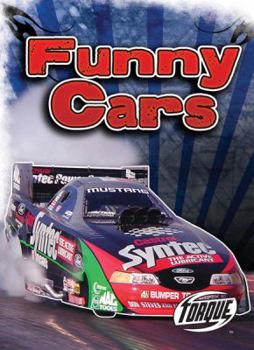 Library Binding Funny Cars Book