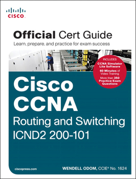 Hardcover CCNA Routing and Switching Icnd2 200-101 Official Cert Guide Book