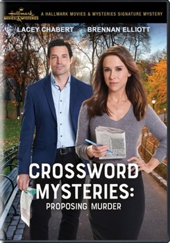 DVD Crossword Mysteries: Proposing Murder Book