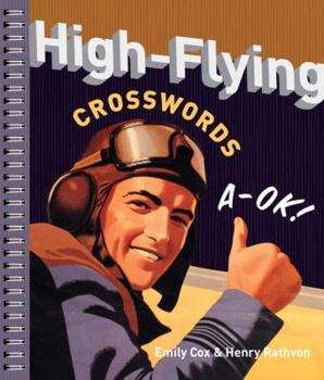 Spiral-bound High-Flying Crosswords Book